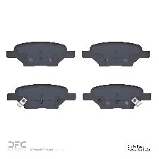 2004 - 2007 Chevrolet Malibu Disc Brake Pad Set  - Rear Dynamic Friction