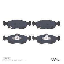 2014 - 2016 Fiat 500 Disc Brake Pad Set  - Front Dynamic Friction