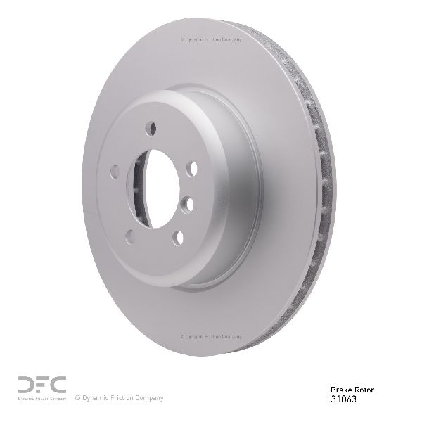 Disc Brake Rotor - Front for 2006-2010 BMW 650i (Dynamic Friction 604-31063)