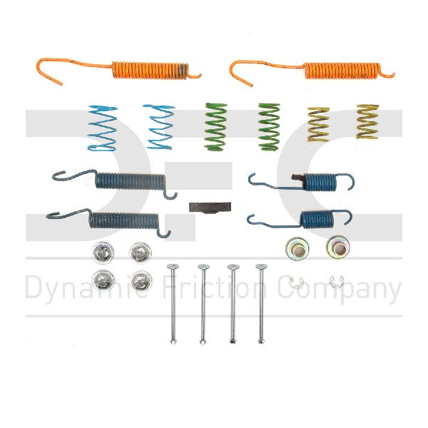 Drum Brake Hardware Kit - Rear for 1979-2000 GMC K2500 (Dynamic Friction 370-48004)
