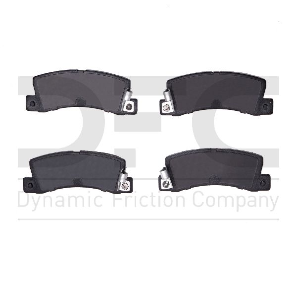 Disc Brake Pad Set - Rear for 1990-1991 Lexus ES250 (Dynamic Friction 1551-0325-00)