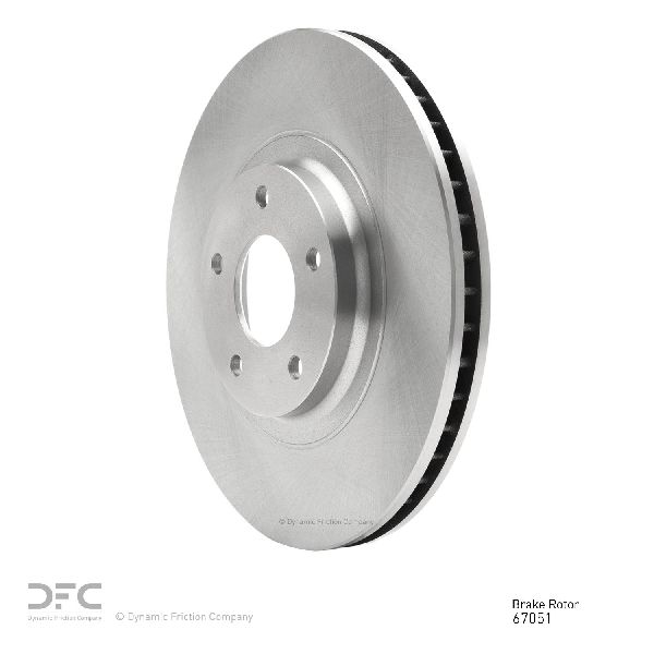 Disc Brake Rotor - Front for 2004-2005 Nissan Maxima (Dynamic Friction 604-67051)