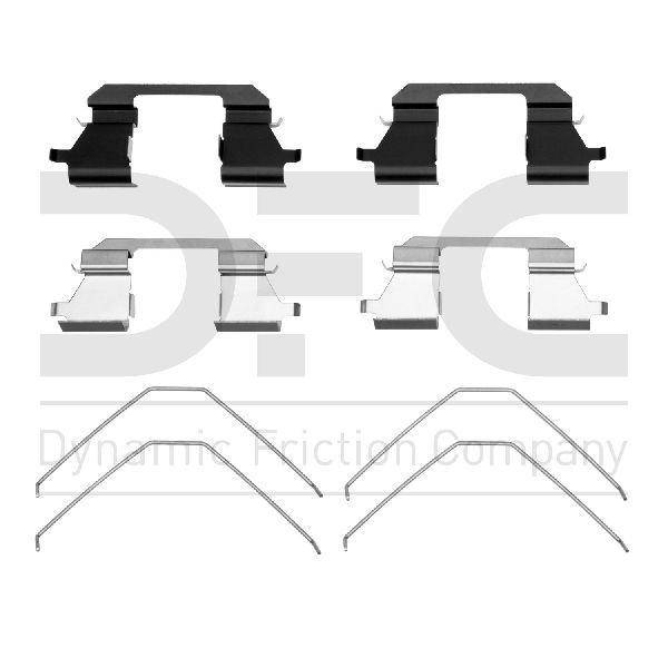 Disc Brake Hardware Kit - Front for 1996-2015 Honda Civic (Dynamic Friction 340-59044)