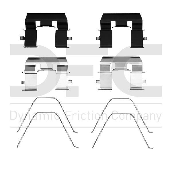 Disc Brake Hardware Kit - Front for 2006-2011 Acura CSX (Dynamic Friction 340-59046)