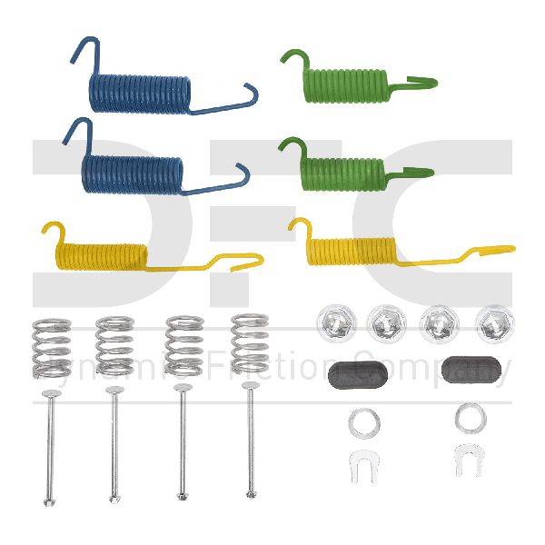 Drum Brake Hardware Kit - Front, Rear for 1971-1973 Mercury Cougar (Dynamic Friction 370-54014)