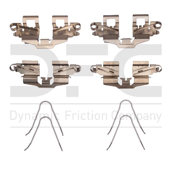 Disc Brake Hardware Kit - Rear for 2009-2010 Pontiac Vibe (Dynamic Friction 340-76075)