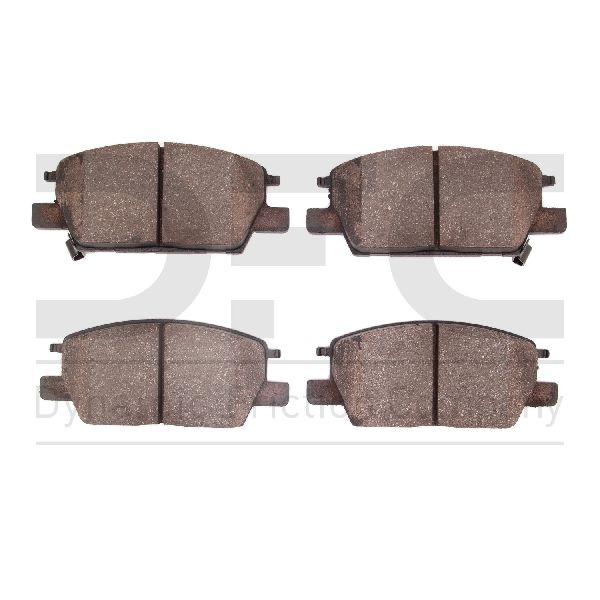 Disc Brake Pad Set - Front for 2018-2022 Buick Encore (Dynamic Friction 1551-1913-00)