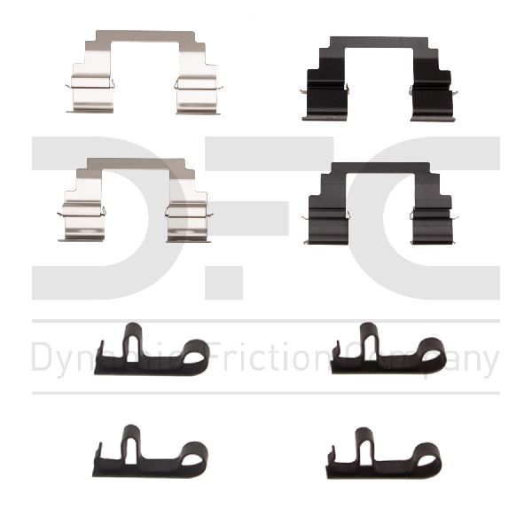 Disc Brake Hardware Kit - Front for 2003-2008 Pontiac Vibe (Dynamic Friction 340-76054)