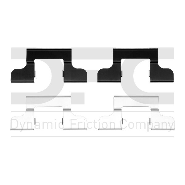 Disc Brake Hardware Kit - Rear for 2005-2014 Ford Mustang (Dynamic Friction 340-54025)