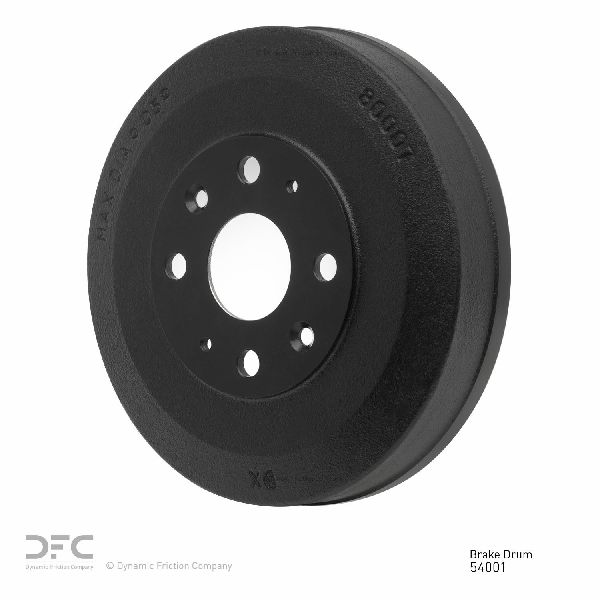Brake Drum - Rear for 1990-1991 Mazda Protege (Dynamic Friction 365-54001)