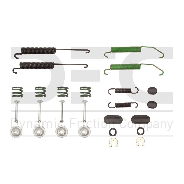 Drum Brake Hardware Kit - Rear for 2007-2009 Chrysler Sebring (Dynamic Friction 370-67023)