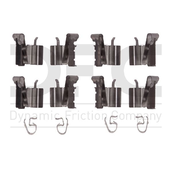 Disc Brake Hardware Kit - Rear for 2019-2025 Lexus ES300h (Dynamic Friction 340-76072)