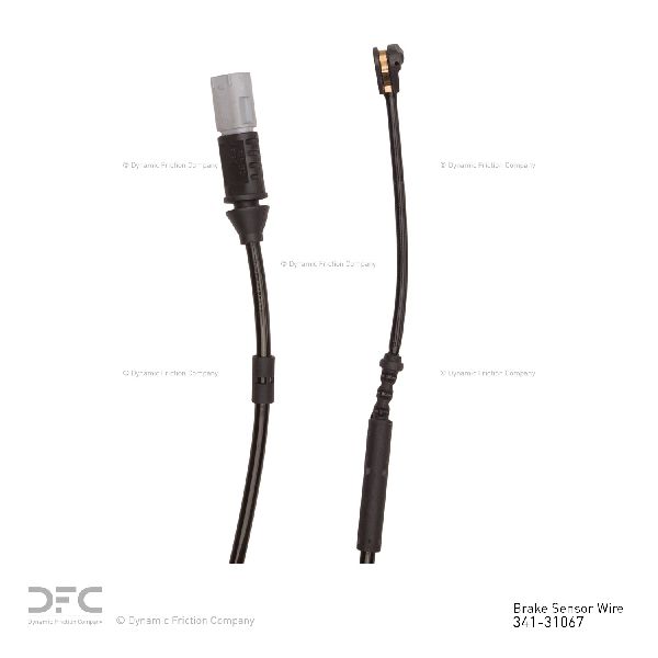 Disc Brake Pad Wear Sensor - Rear for 2014-2016 BMW 228i (Dynamic Friction 341-31067)