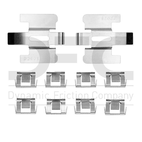Disc Brake Hardware Kit - Rear for 1994-2004 Ford Mustang (Dynamic Friction 340-54017)