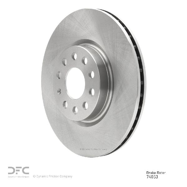 Disc Brake Rotor - Front for 2006-2022 Volkswagen Passat (Dynamic Friction 600-74053)