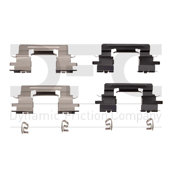 Disc Brake Hardware Kit - Front for 2005-2006 Toyota Camry (Dynamic Friction 340-76053)