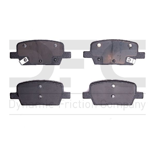 Disc Brake Pad Set - Rear for 2016-2020 Cadillac CT6 (Dynamic Friction 1551-1914-00)