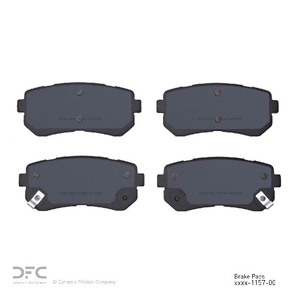 Disc Brake Pad Set - Rear for 2006-2007 Kia Rio5 (Dynamic Friction 1551-1157-00)
