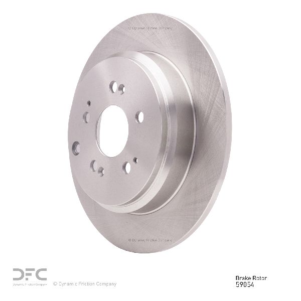 Disc Brake Rotor - Rear for 2009-2015 Honda Pilot (Dynamic Friction 604-59054)