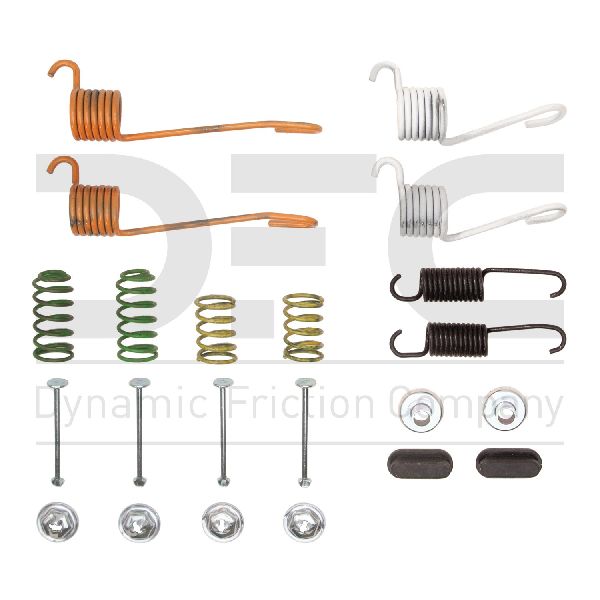 Drum Brake Hardware Kit - Rear for 1987-1992 Cadillac Brougham (Dynamic Friction 370-46003)