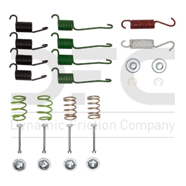 Drum Brake Hardware Kit - Rear for 1982-2000 Chevrolet Cavalier (Dynamic Friction 370-45001)