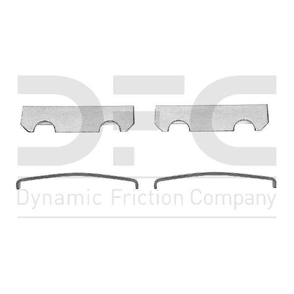 Dynamic Friction Company Kit Hardware Freno A Tamburo Posteriore 370-80008 – Compatibile Con Mazda GLC (1981-1985)