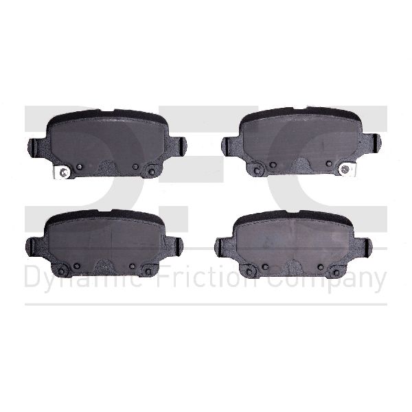 Disc Brake Pad Set - Rear for 2017-2023 Chevrolet Bolt EV (Dynamic Friction 1551-1857-00)