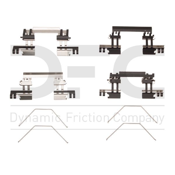 Disc Brake Hardware Kit - Front for 2014-2025 Mazda 3 (Dynamic Friction 340-80047)