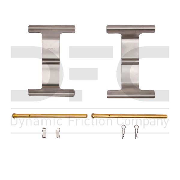 Disc Brake Hardware Kit - Front for 2018-2019 Lexus GS300 (Dynamic Friction 340-75006)