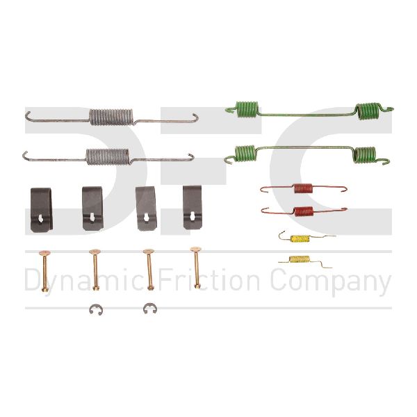 Drum Brake Hardware Kit - Rear for 1999 Suzuki Vitara (Dynamic Friction 370-01005)