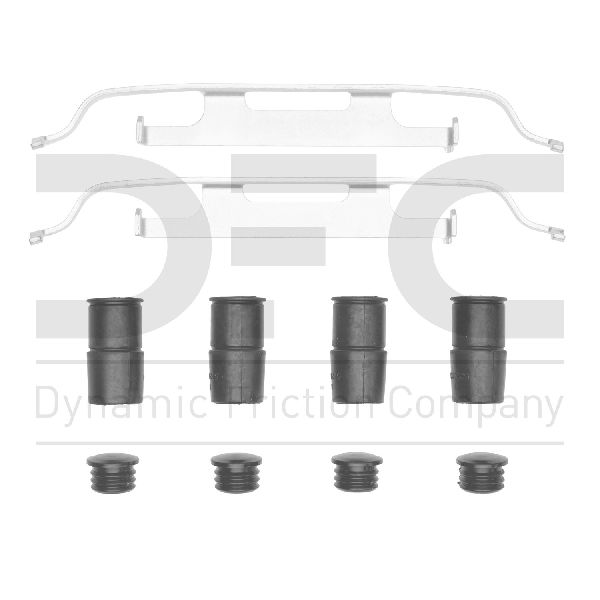 Disc Brake Hardware Kit - Front for 2004-2006 Audi TT Quattro (Dynamic Friction 340-63002)