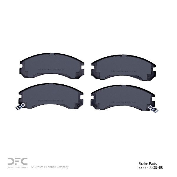 Disc Brake Pad Set - Front for 1991-1996 Dodge Stealth (Dynamic Friction 1551-0530-00)