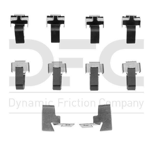 Disc Brake Hardware Kit - Front for 2007-2009 Dodge Durango (Dynamic Friction 340-54057)