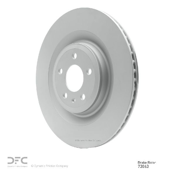 Disc Brake Rotor - Rear for 2011-2018 Audi A8 Quattro (Dynamic Friction 604-73063)