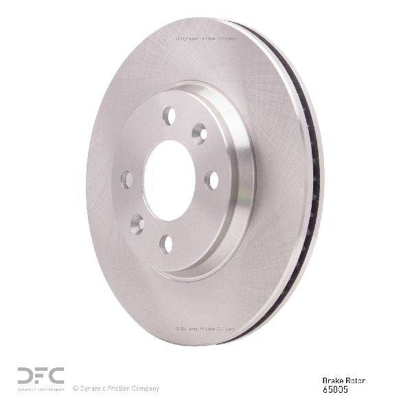 Disc Brake Rotor - Front for 1987-1989 Saab 9000 (Dynamic Friction 600-65005)