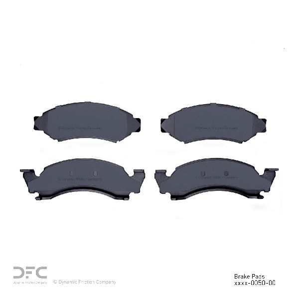 Disc Brake Pad Set - Front for 1976-1985 Ford Bronco (Dynamic Friction 1551-0050-00)