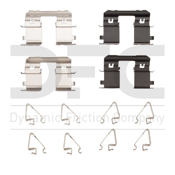 Disc Brake Hardware Kit - Rear for 2017-2025 Honda CR-V (Dynamic Friction 340-59055)