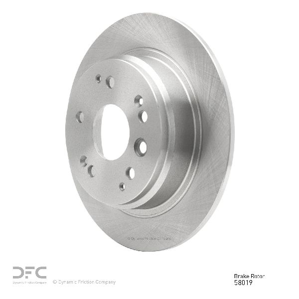 Disc Brake Rotor - Rear for 2003-2011 Honda Element (Dynamic Friction 604-58019)
