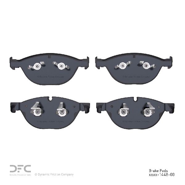 Disc Brake Pad Set - Front for 2010-2015 Jaguar XKR (Dynamic Friction 1600-1448-00)