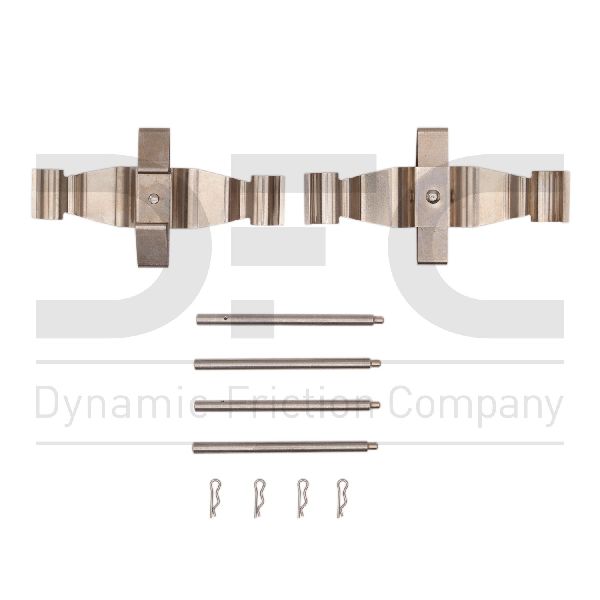 Disc Brake Hardware Kit - Front for 2002-2003 Jaguar XJR (Dynamic Friction 340-20011)