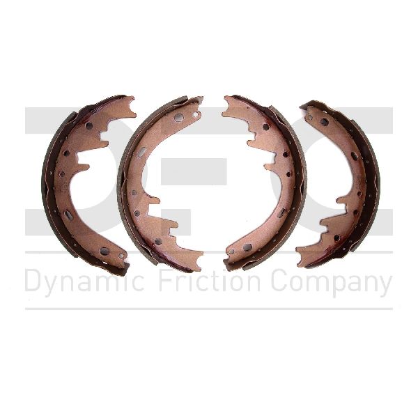 Drum Brake Shoe - Front, Rear for 1957-1972 Ford Custom (Dynamic Friction 1903-0263-00)
