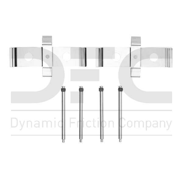Disc Brake Hardware Kit - Front for 2004-2007 Volvo V70 (Dynamic Friction 340-65006)