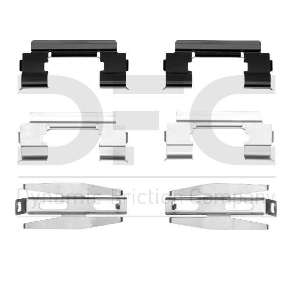 Disc Brake Hardware Kit - Front for 1997-2013 Chevrolet Corvette (Dynamic Friction 340-47024)