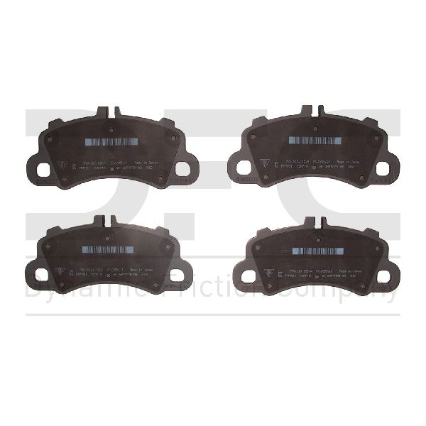 Disc Brake Pad Set - Front for 2019-2020 Porsche Cayenne (Dynamic Friction 1551-2192-00)