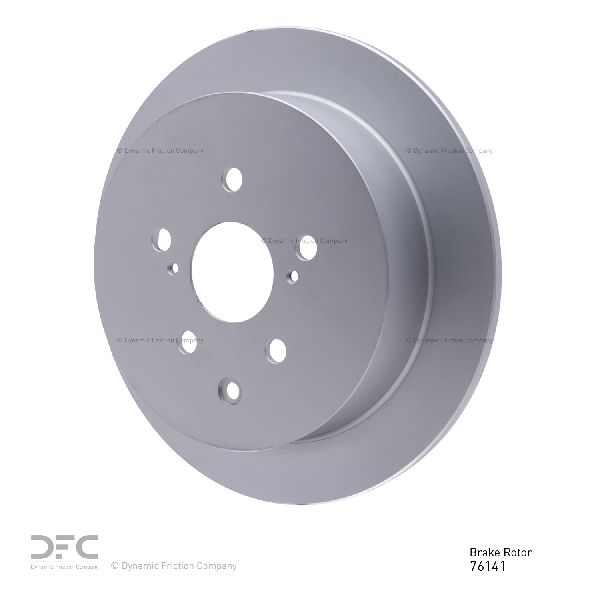 Disc Brake Rotor - Rear for 2010-2015 Lexus RX350 (Dynamic Friction 604-76141)