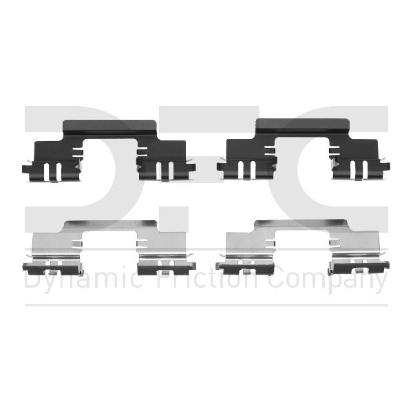 Disc Brake Hardware Kit - Rear for 2007-2013 GMC Sierra 1500 (Dynamic Friction 340-48003)