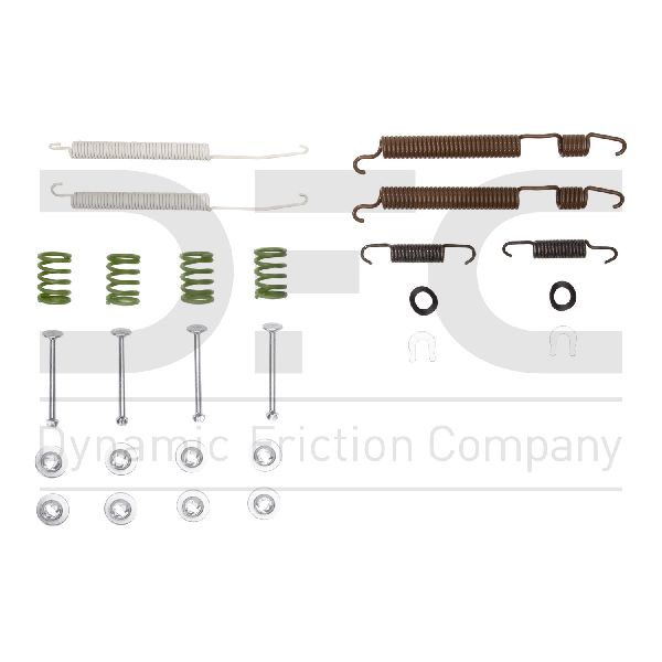 Drum Brake Hardware Kit - Rear for 1995-1999 Dodge Avenger (Dynamic Friction 370-39000)
