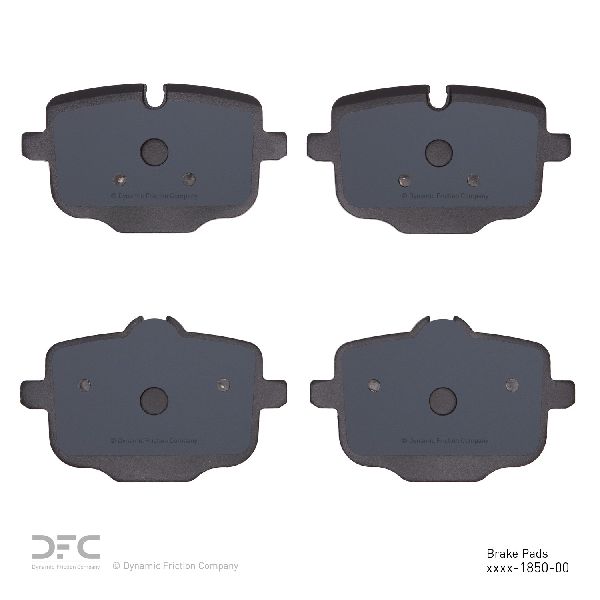 Disc Brake Pad Set - Rear for 2021-2025 BMW M3 (Dynamic Friction 1600-1850-00)