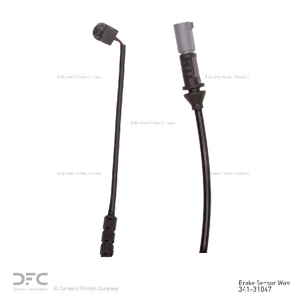Disc Brake Pad Wear Sensor - Front for 2011-2016 BMW 528i (Dynamic Friction 341-31047)