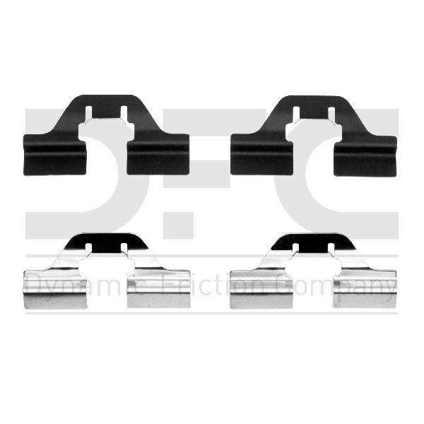 Disc Brake Hardware Kit - Rear for 1999-2006 Volkswagen Golf (Dynamic Friction 340-74009)